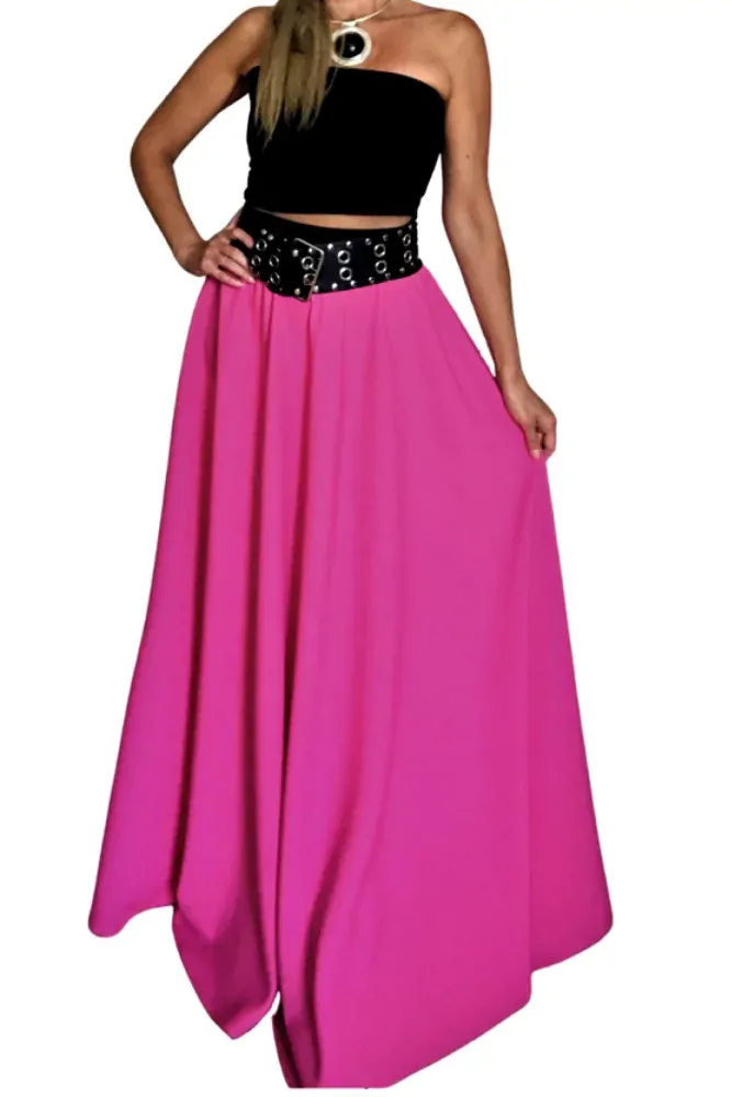 Dlouhá - maxi sukně - BOROS SK-L-PINK 01